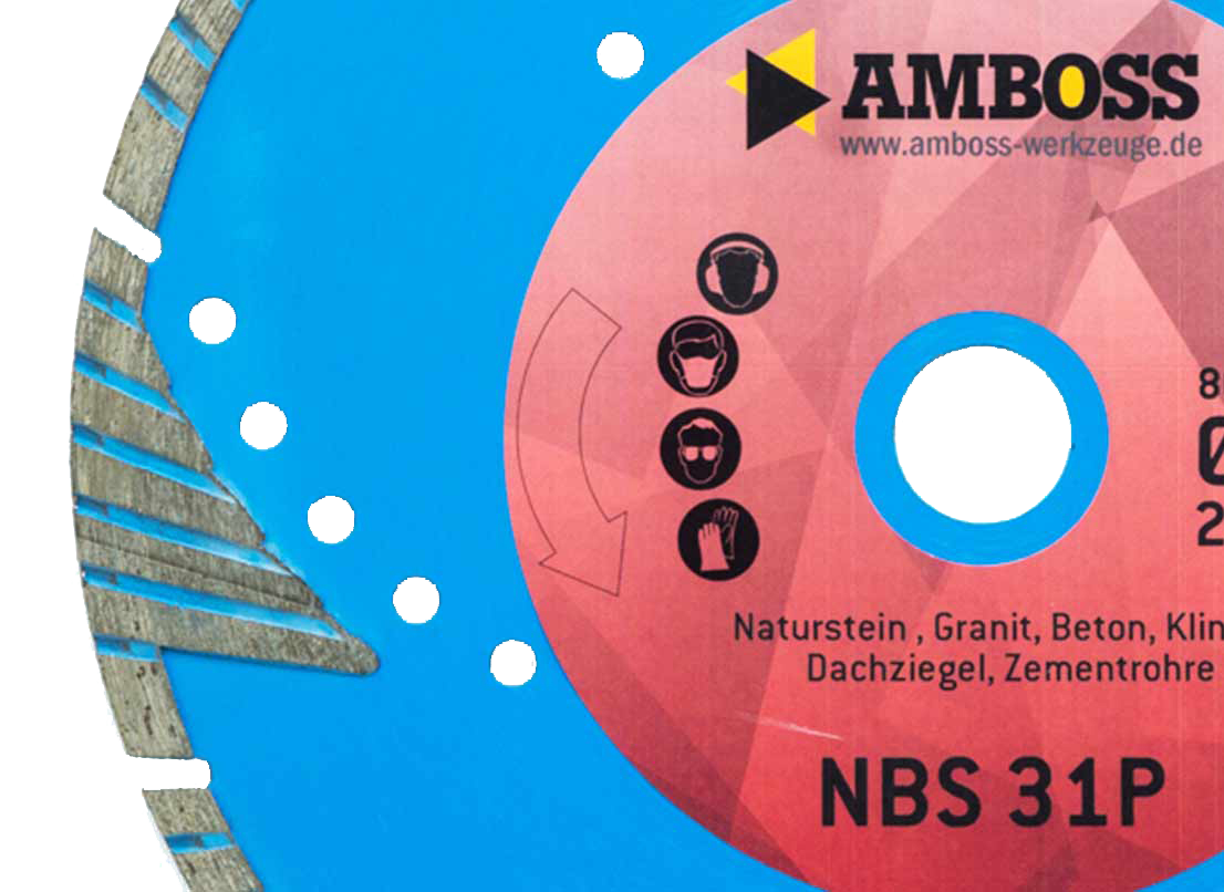 Amboss NBS 31P Diamant Trennscheibe - 115 x 2.8 x 22.2