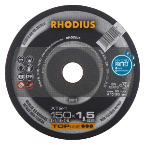 Rhodius XT24 Metall Trennscheibe | Ø150 mm - 1.5 mm -  22.23 mm | gerade