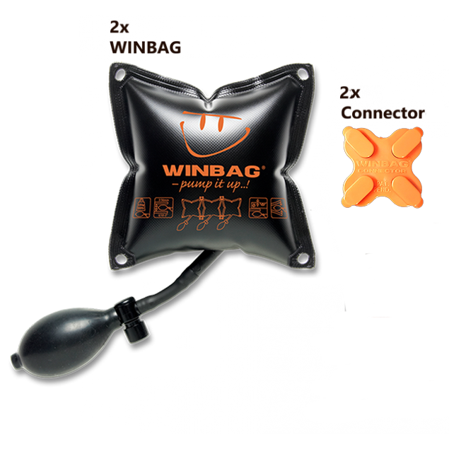 WINBAG Set: 2x Winbag inkl. 2 Connectors