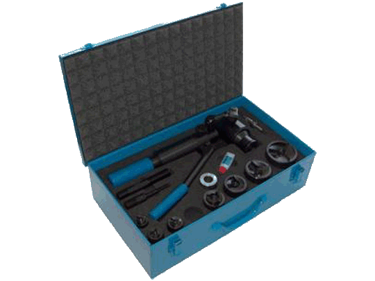 WAB POWER PUNCH Handhydraulikgerät komplett mit POWER SPLIT Spaltstempel, Blechlochersatz ISO metrisch