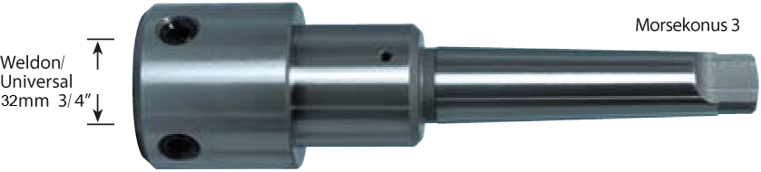 Aufnahmehalter Morsekonus 4