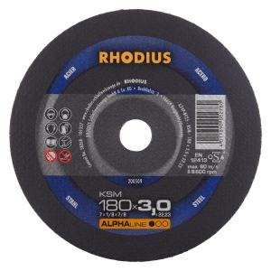 Rhodius KSM Metall Trennscheibe | Ø180 mm - 3 mm -  22.23 mm | gerade