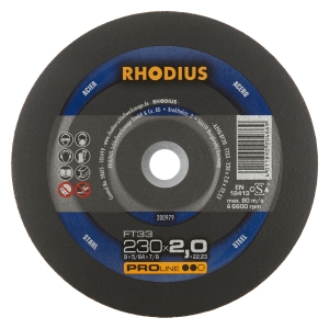 Rhodius FT33 Metall Trennscheibe | Ø230 mm - 2 mm -  22.23 mm | gerade