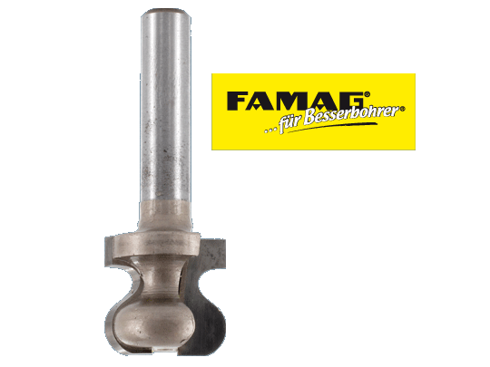 HM  19.1 mm - Schaft:8 mm Z:2 NL:19 GL:55.6
