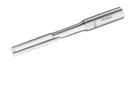 Ø 10 mm 135 mm Länge FAMAG Langlochfraesbohrer rechtsschneidend SH13