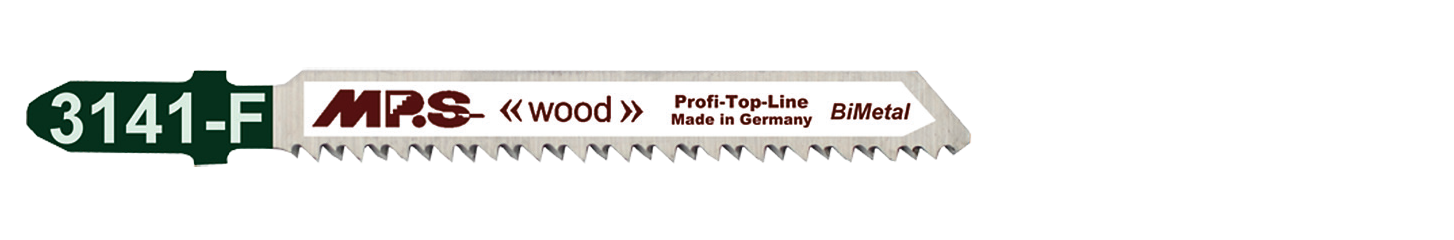5x MPS 3141-F Stichsägeblatt Länge 80/55 mm
