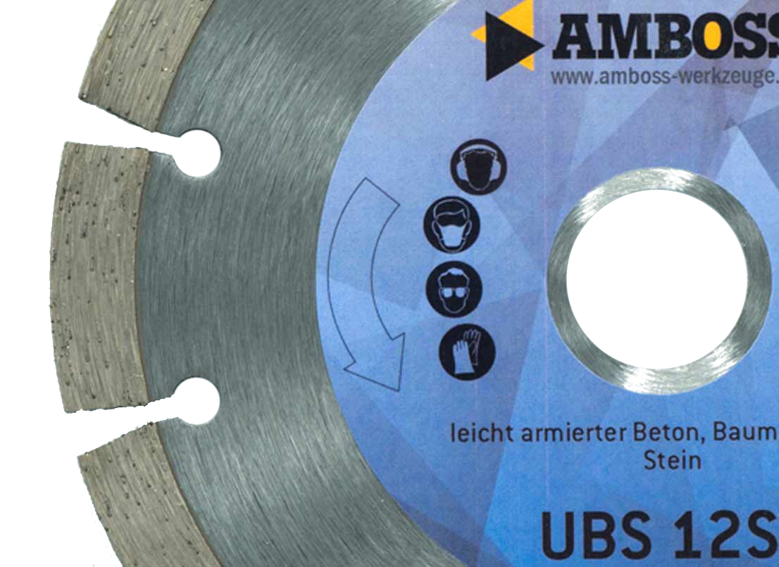 Amboss UBS 12S Diamant Trennscheibe - 115 x 2 x 22.2