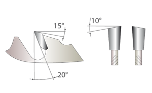 HM Kreissägeblatt - 550 x 4/2.8 x 30 Z48 WZ