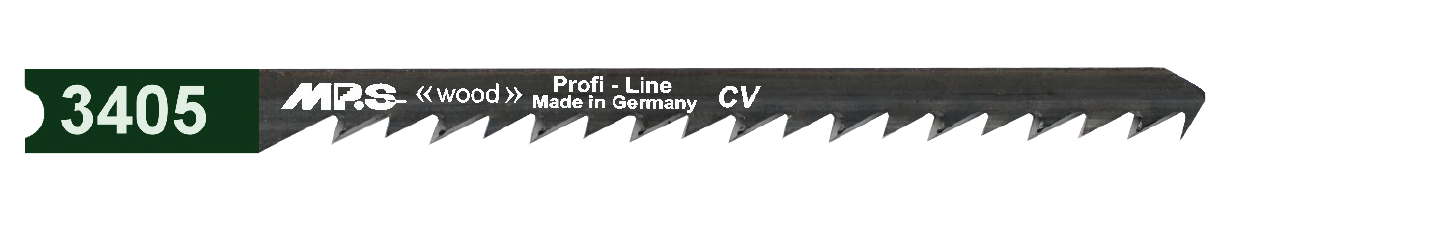 5x MPS 3405 Stichsägeblatt Länge 100/75 mm
