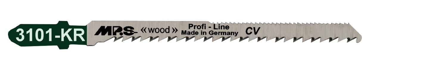 100x MPS 3101-KR Stichsägeblatt Länge 100/75 mm