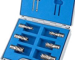 HSS Kernbohrer Set Silver Line Schnitttiefe 25mm - 10 tlg.