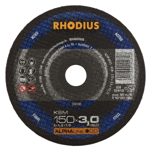 Rhodius KSM Metall Trennscheibe | Ø150 mm - 3 mm -  22.23 mm | gerade