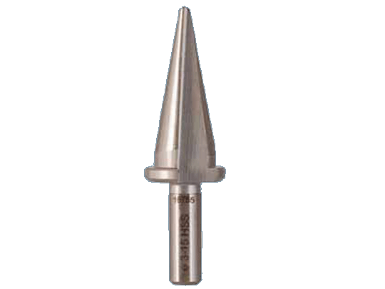 Blechschälbohrer mit Anschlagbund HSS - 3 - 10.2 mm mm 2 Schneiden