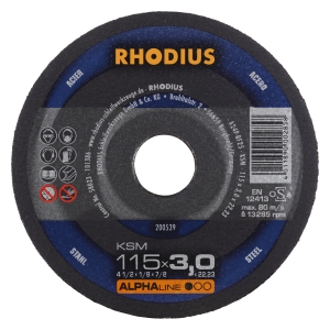 Rhodius KSM Metall Trennscheibe | Ø115 mm - 3 mm -  22.23 mm | gerade