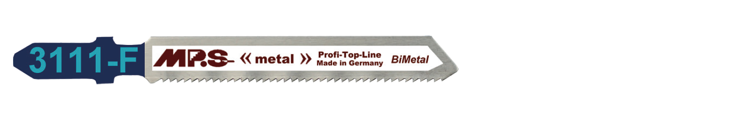 100x MPS 3111-F Stichsägeblatt Länge 75/50 mm