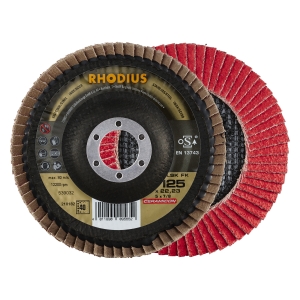 10x Rhodius LSK FK Fächerschleifscheibe Korn:40 Ø125mm