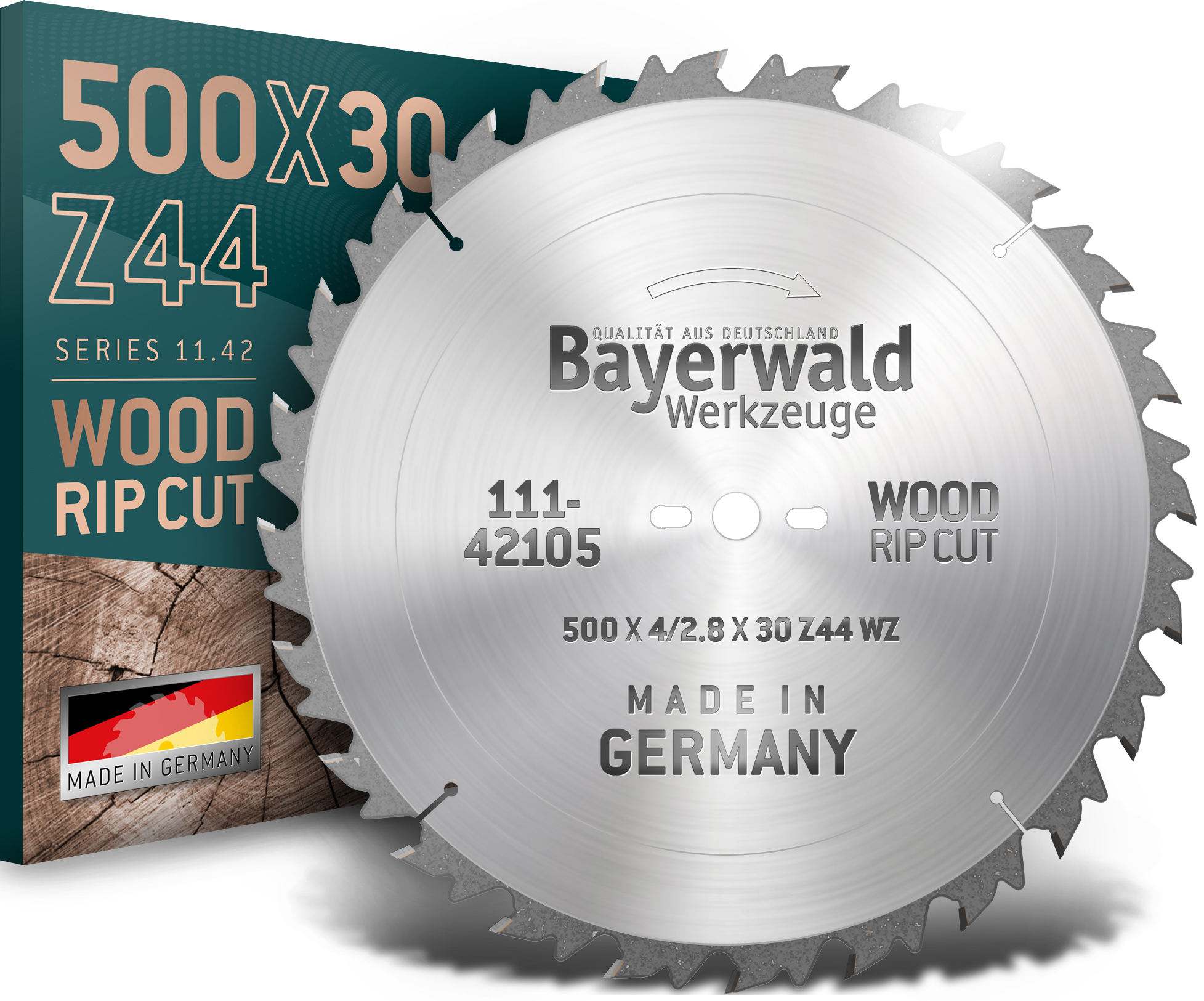 HM Kreissägeblatt - 500 x 4/2.8 x 30 Z44 WZ