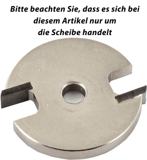 HM Nutfraeser 40 mm - Schaft: mm Z:2 NL:1.5 GL:6.35