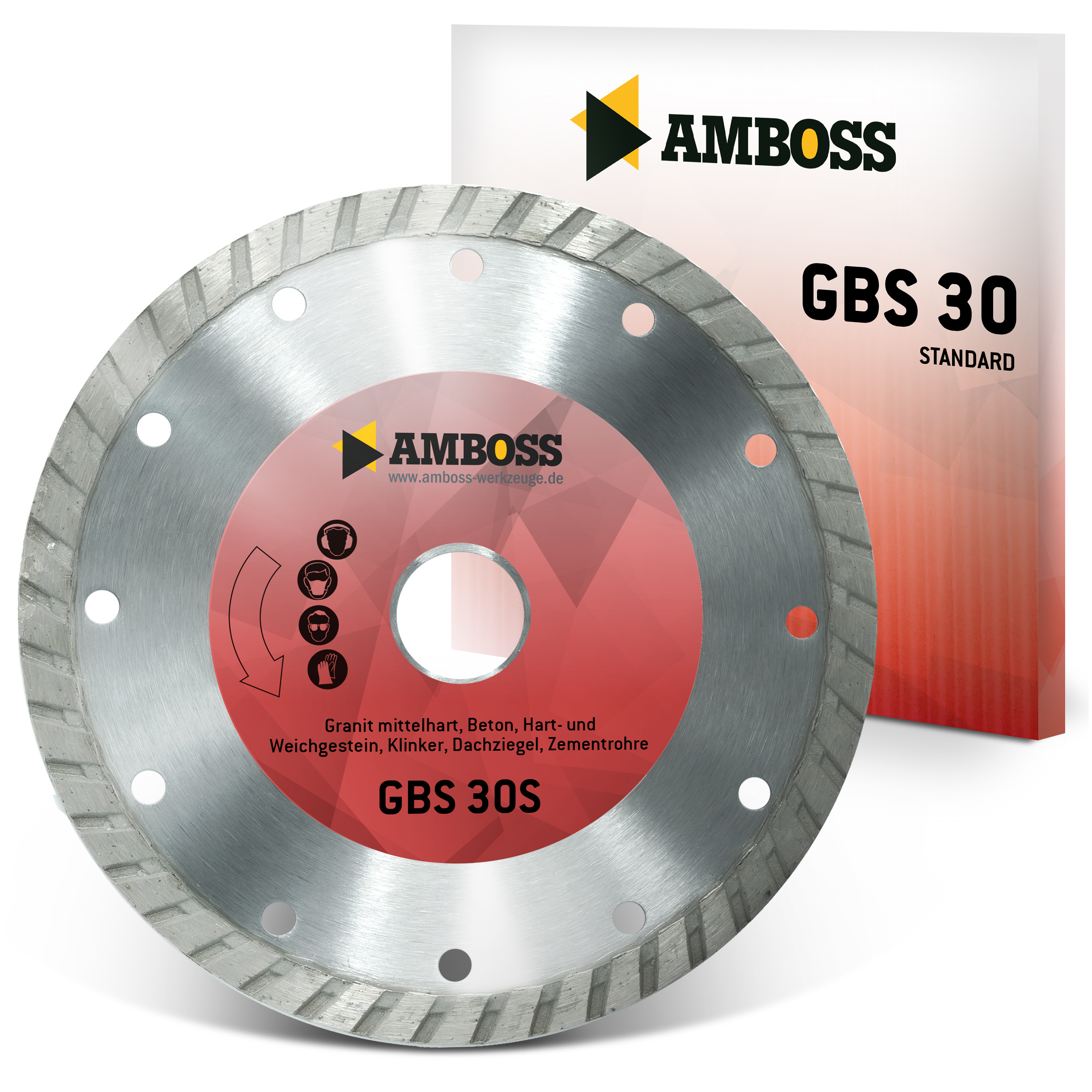 Amboss GBS 30S Diamant Trennscheibe - 230 x 2.8 x 22.2