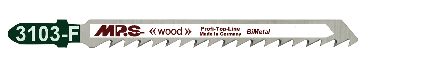5x MPS 3103-F Stichsägeblatt Länge 100/75 mm