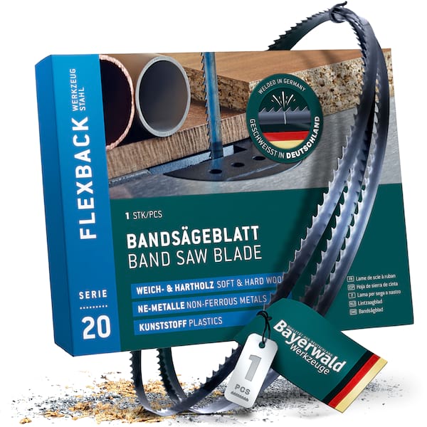 Bayerwald Metall Bandsägeblatt  1400 x 6 x 0.36 x 14 ZpZ