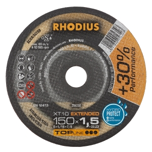 Rhodius XT10 Trennscheibe | Ø150 mm - 1.5 mm -  22.23 mm | gerade