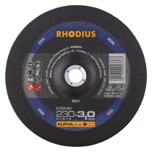 Rhodius KSM Metall Trennscheibe | Ø230 mm - 3 mm -  22.23 mm | gekroepft