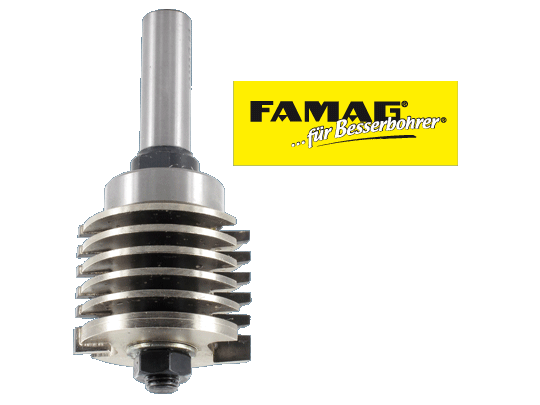 HM Verleimfräser 39.7 mm - Schaft:12 mm