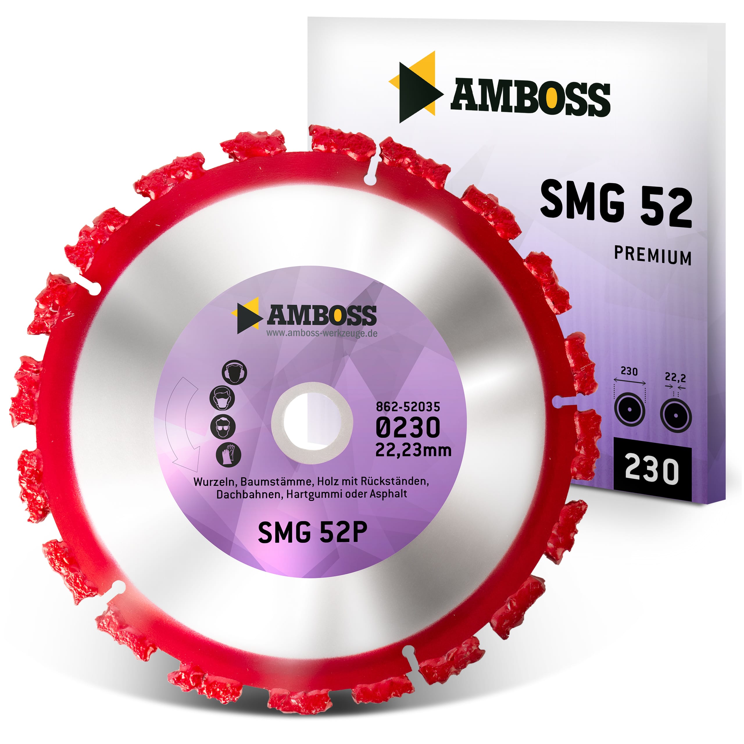 Amboss SMG 52P Trennscheibe - 230 x 22.2
