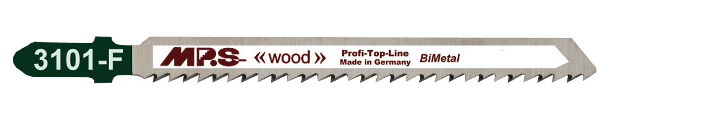 5x MPS 3101-F Stichsägeblatt Länge 100/75 mm