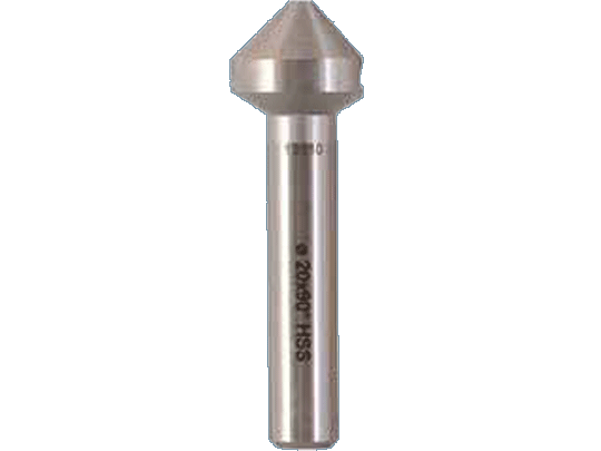 Kegelsenker Werksnorm 90 Grad HSS - Kopf: 20 mm Schaft: 8