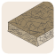 Werkstoff: Faserzementplatte, Eternit, Stein-/ und Glaswolle, Rockwool®, Isover®