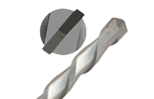 1x Hammerbohrer SDS Plus Schaft - Ø:10 mm - GL: 600 mm