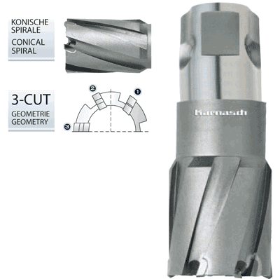 HM Kernbohrer Ø 11|16 Zoll Universal 19 - bis 80mm