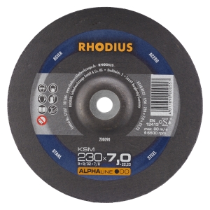 Rhodius KSM Metall Schruppscheibe | Ø230 mm - 7 mm -  22.23 mm | gerade