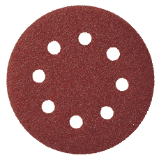 50 x Scheibe / kletthaftend PS 22 K Ø125mm Korn:80