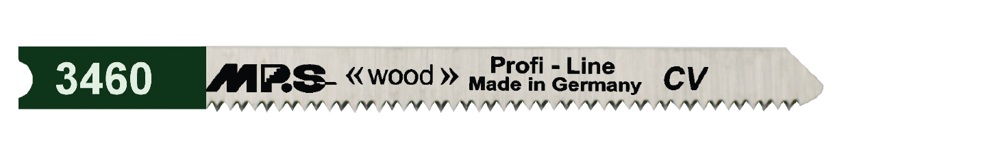5x MPS 3460 Stichsägeblatt Länge 100/75 mm