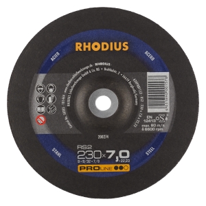 10x Rhodius RS2 Schruppschleifscheibe 230x7x22.23 mm