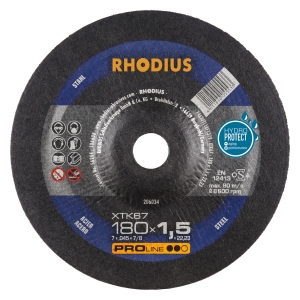 Rhodius XT67 Metall Trennscheibe | Ø180 mm - 1.5 mm -  22.23 mm | gekroepft