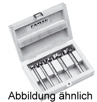 Kunstbohrer Sortiment 10 tlg. Ø 10-40 mm