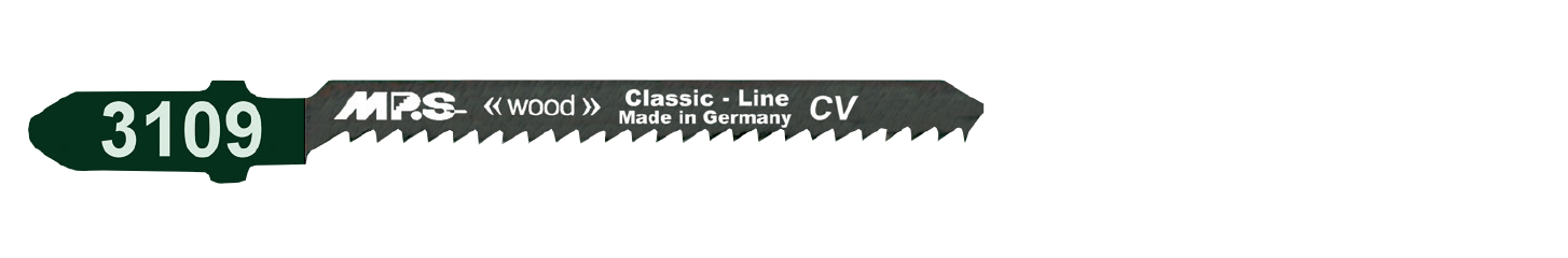 5x MPS 3109 Stichsägeblatt Länge 75/50 mm
