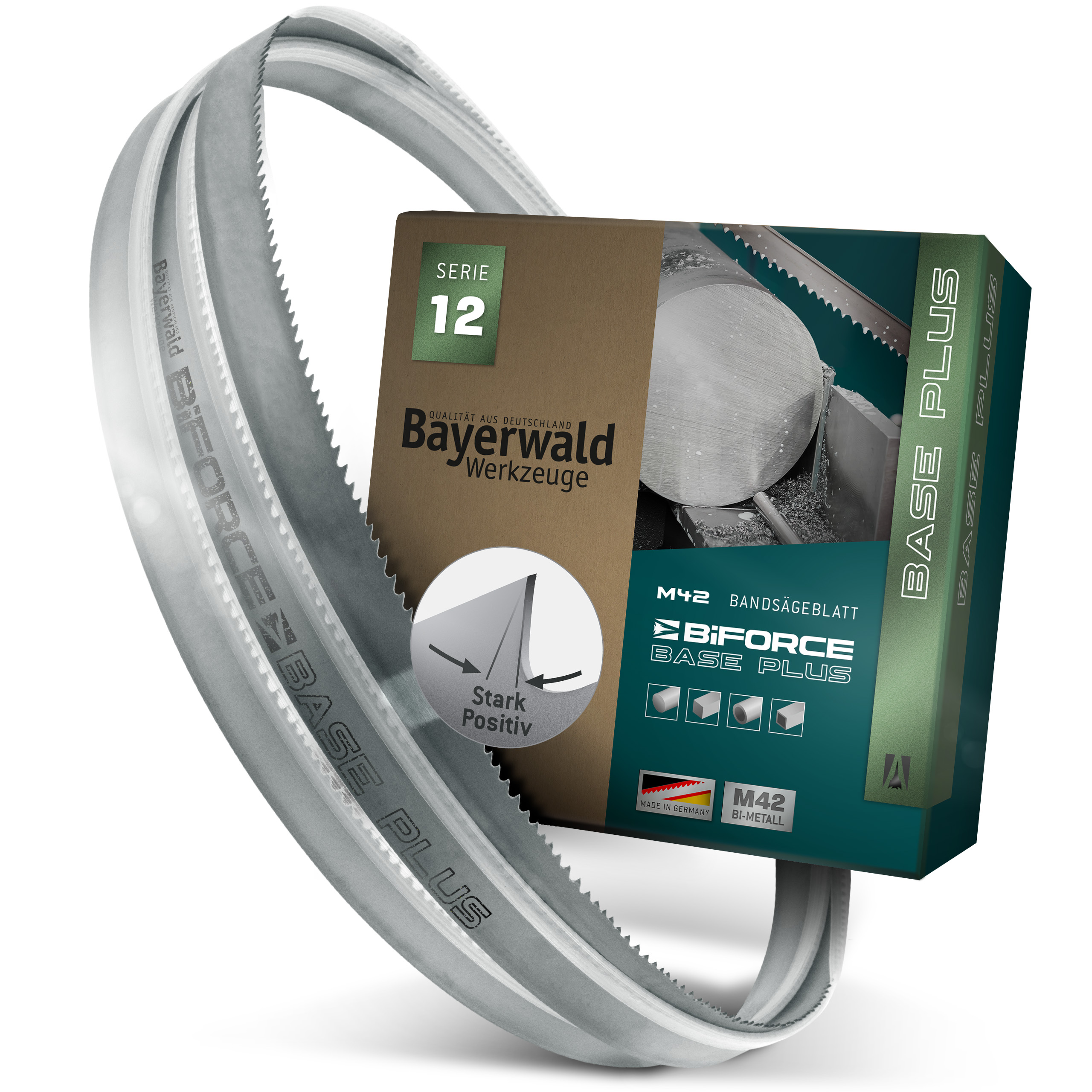 Bayerwald M42  Bandsägeblatt BiFORCE BASE PLUS 4520 x 34 x 1.1 x 2|3 ZpZ