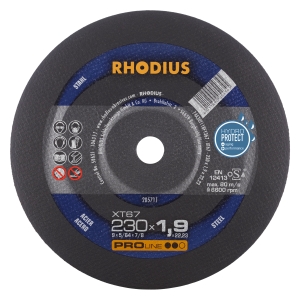 Rhodius XT67 Metall Trennscheibe | Ø230 mm - 1.9 mm -  22.23 mm | gerade