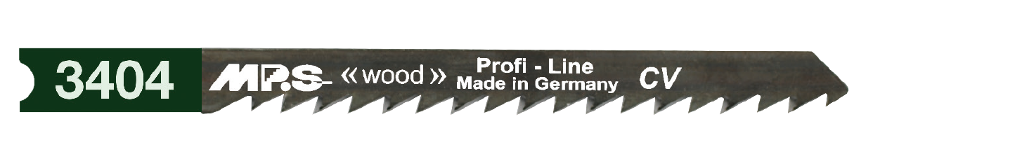 5x MPS 3404 Stichsägeblatt Länge 100/75 mm
