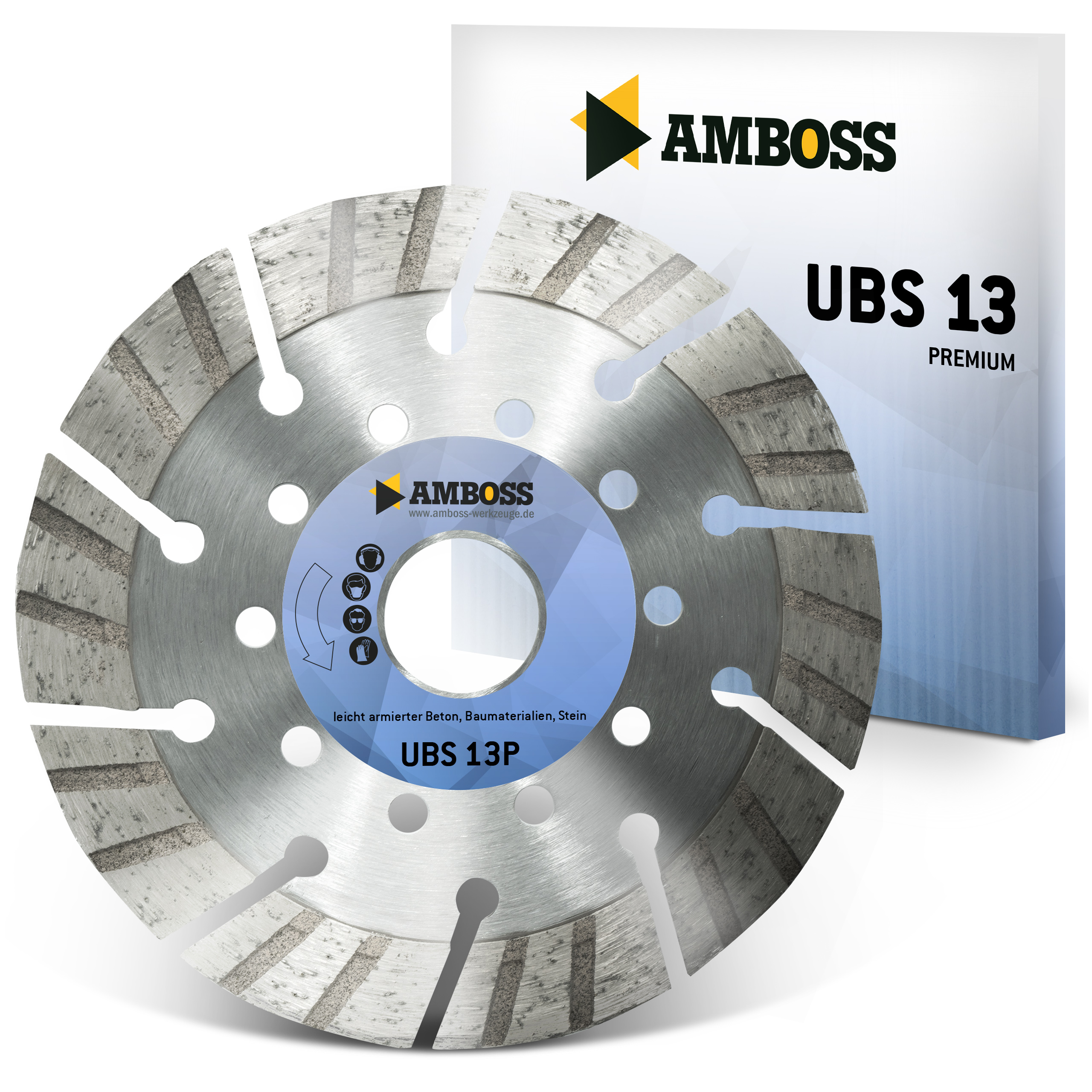 Amboss UBS 13P Diamant Trennscheibe - 115 x 2.5 x 22.2