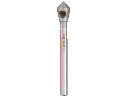 Querlochsenker 90 Grad mit verlängertem Schaft HSS - Kopf: 2.0 - 5.0 mm Schaft: 6