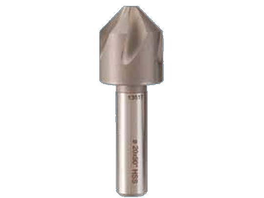 Kegelsenker DIN 335 A 90 Grad HSS - Kopf: 20 mm Schaft: 10