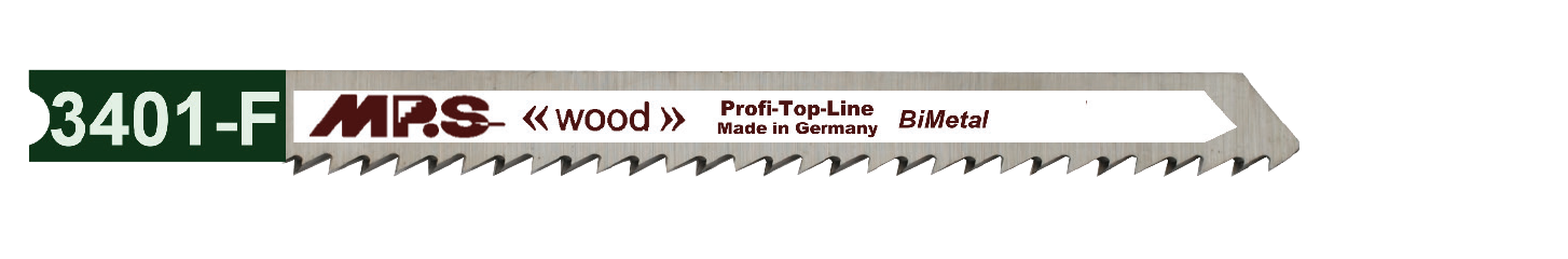 5x MPS 3401-F Stichsägeblatt Länge 100/75 mm