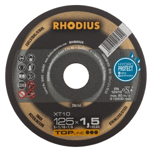 Rhodius XT10 Trennscheibe | Ø125 mm - 1.5 mm -  22.23 mm | gerade