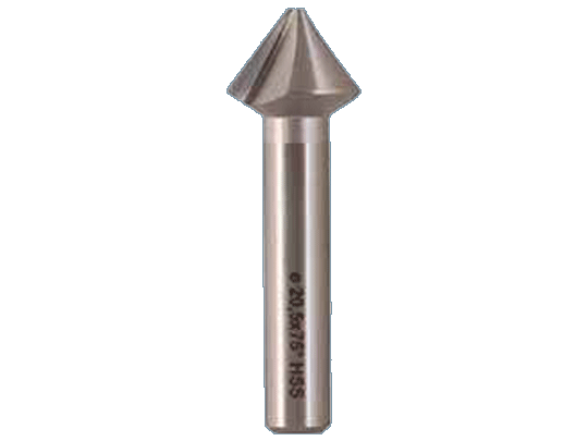 Kegelsenker Werksnorm 75 Grad HSS - Kopf: 10.4 mm Schaft: 6